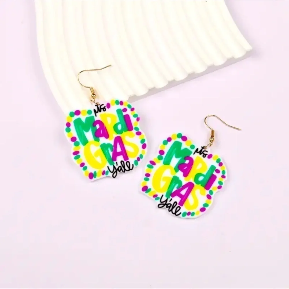 It’s Mardi Gras Y’all! Earrings